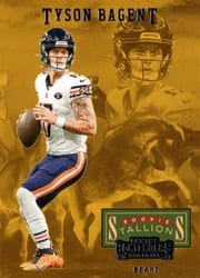 2023 Panini Contenders Rookie Stallions Tyson Bagent #9 card