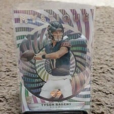 2023 Panini Illusions Mystique Tyson Bagent #33 card
