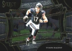 2023 Panini Select Base Set Tyson Bagent #316 card