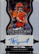 2024 Panini Prizm Significant Signatures Tyson Bagent #SS-TBT card