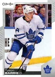 2020-21 O-Pee-Chee Base Set Tyson Barrie #204 card
