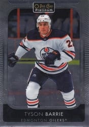 2021-22 O-Pee-Chee Platinum Base Set Tyson Barrie #62 card