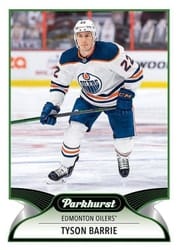 2021-22 Parkhurst Base Set Tyson Barrie #114 card