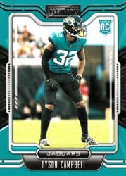 2021 Panini Playbook Base Set Tyson Campbell #156 card