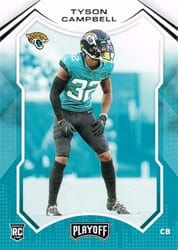 2021 Panini Playoff Base Set Tyson Campbell #257 card