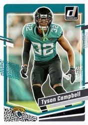2023 Donruss Base Set Tyson Campbell #140 card