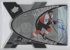 Tyson Foerster 2023-24 SPx Autograph Holograph Rookies card