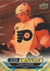 2024-25 Upper Deck UD Canvas Tyson Foerster #C-33 card