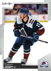 2020-21 O-Pee-Chee Base Set Tyson Jost #189 card