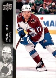 2021-22 Upper Deck Base Set Tyson Jost #297 card