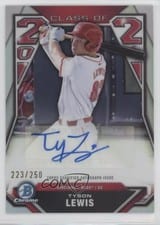 2024 Bowman Draft Class of 2024 Autographs Tyson Lewis #C24-TL card