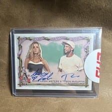 2023 Topps Allen & Ginter Dual Autographs Tyson McGuffin / Anna Leigh Waters #DA-WM card