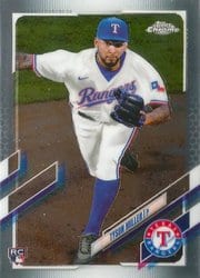 2021 Topps Chrome Update Base Set Tyson Miller #USC32 card