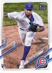 2021 Topps Update Base Set Tyson Miller #US187 card