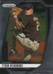 2025 Panini Prizm Base Set Tyson Neighbors #246 card