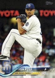 2018 Topps Base Set Tyson Ross #679 card