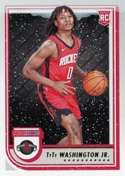 2022-23 Hoops Winter Base Set TyTy Washington Jr #258 card