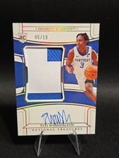2022 Panini National Treasures Collegiate TyTy Washington Jr. #40 card