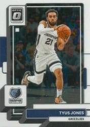 2022-23 Donruss Optic Base Set Tyus Jones #184 card