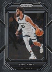 2022-23 Panini Prizm Base Set Tyus Jones #212 card