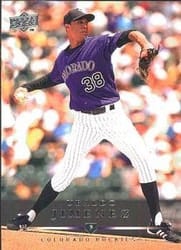 2008 Upper Deck Base Set Ubaldo Jimenez #488 card