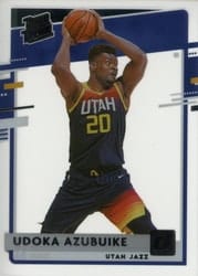 2020-21 Clearly Donruss Base Set Udoka Azubuike #69 card
