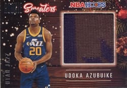 2020-21 Hoops Rookie Sweaters Udoka Azubuike #RSW-UDO card