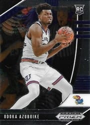 2020 Panini Prizm Draft Picks Base Set Udoka Azubuike #31 card