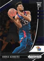 2020 Panini Prizm Draft Picks Base Set Udoka Azubuike #71 card