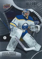 2021-22 Upper Deck Allure Base Set Ukko-Pekka Luukkonen #122 card