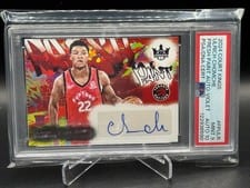 2024-25 Panini Court Kings Fresh Paint Autographs Ulrich Chomche #FP-ULR card
