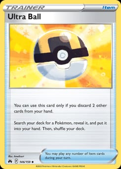 Crown Zenith Ultra Ball #146 card
