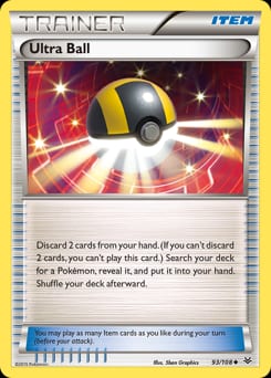 Roaring Skies Ultra Ball #93 card