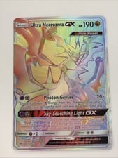 2018 Forbidden Light Ultra Necrozma-GX #140 card