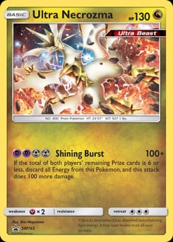 SM Black Star Promos Ultra Necrozma #SM165 card