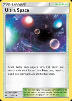 Forbidden Light Ultra Space #115 card