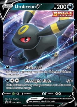 SWSH Black Star Promos Umbreon V #SWSH203 card