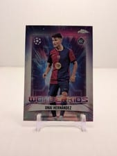 2024 Topps Chrome UEFA Wonderkids Unai Hernandez #WK-10 card
