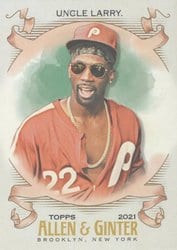 2021 Topps Allen & Ginter Base Set Uncle Larry #207 card