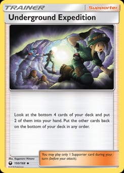 Celestial Storm Underground Expedition #150 card