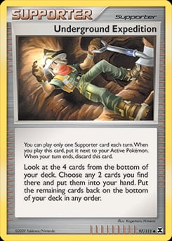 Rising Rivals Underground Expedition #97 card