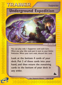 Skyridge Underground Expedition #140 card