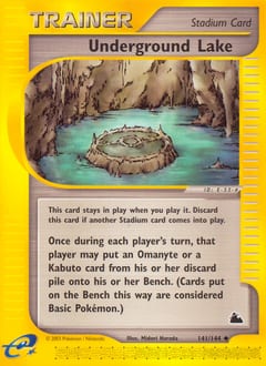 Skyridge Underground Lake #141 card