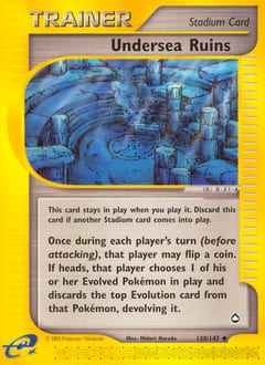 Aquapolis Undersea Ruins #138 card
