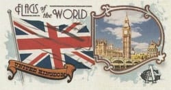 2024 Topps Allen & Ginter Flags of the World Mini United Kingdom #FOTW-10 card