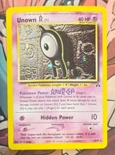 Neo Discovery Unown [A] #14 card