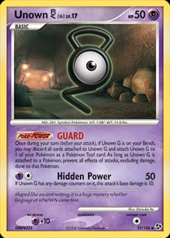 Great Encounters Unown [G] #57 card
