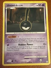 2008 Legends Awakened Unown [!] #42 card