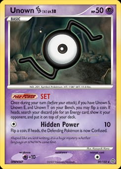 Secret Wonders Unown [S] #39 card