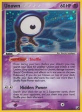 2005 Unseen Forces Unown #A card